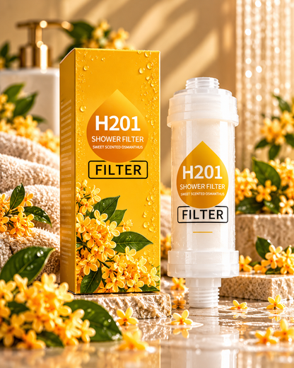 LIMPURA™ H201 AquaScent – Filtro de Ducha con Aromaterapia